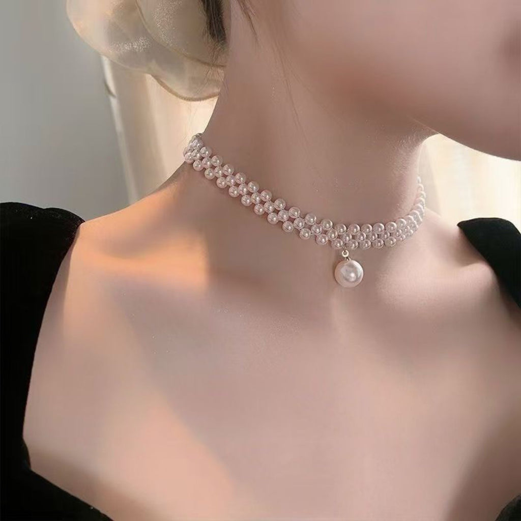 Clavicle Chain Elegant Hepburn-style High-end Fashionable Necklace