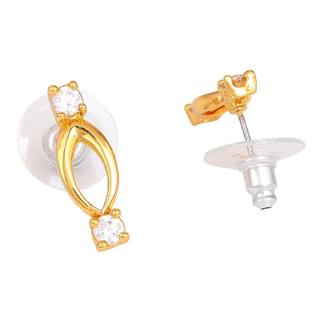 Estele Jewellery Sets for Women Gold Plated Bridal Necklace Jewellery Set with Earrings