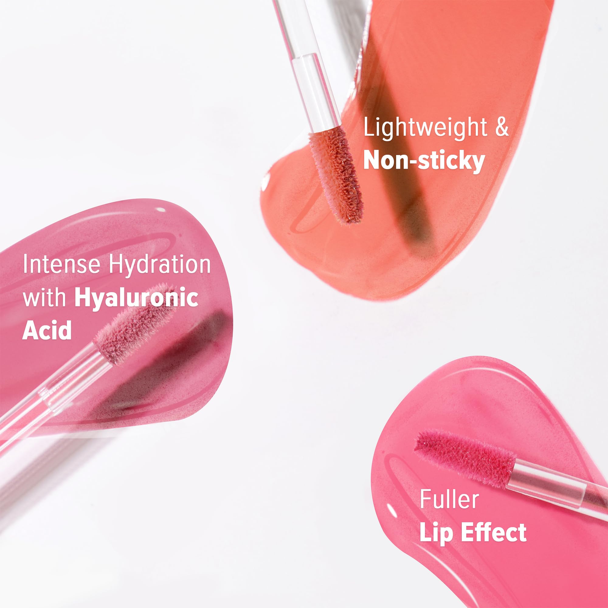 MILA BEAUTÉ Gloss Girl Lip Gloss|Enriched With Mango Seed Butter & Hyaluronic Acid|Light Weight & Non-Sticky Formula|Gives Fuller-Lip Effect & Extra Hydration|High Shine Finish-That's Me, 2.8 Ml