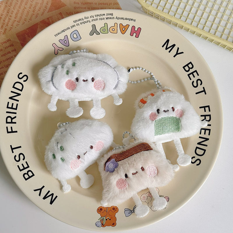 Cute Japanese-style Staple Food Keychain Charm