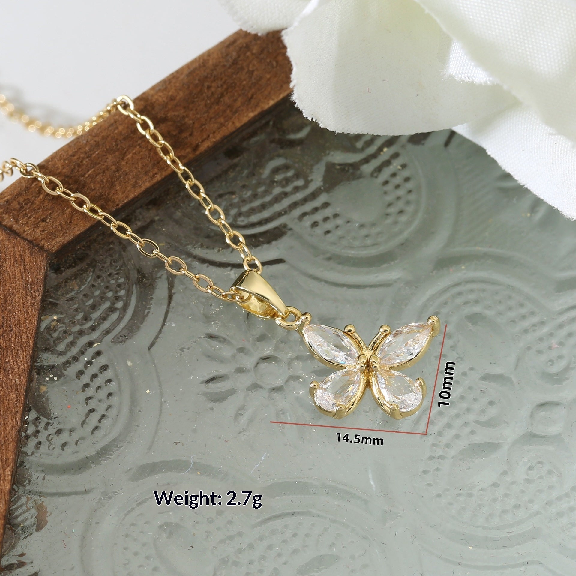 Niche Design Light Luxury Collarbone Chain For Women