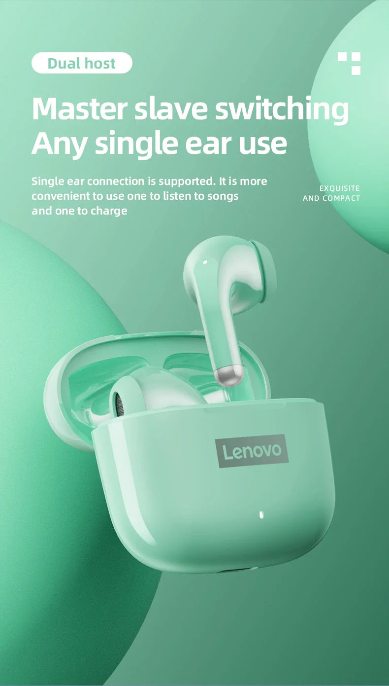 Lenovo LP40 Pro Bluetooth Noise Reduction Dual Mode Earbuds