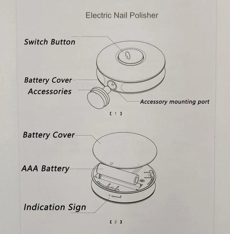 Baby Electric Nail Trimmer & Polisher