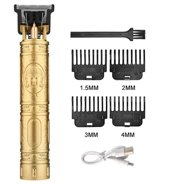 Professional Hair Clipper Cordless Electric Hair Trimmer For Men USB Rechargeable
