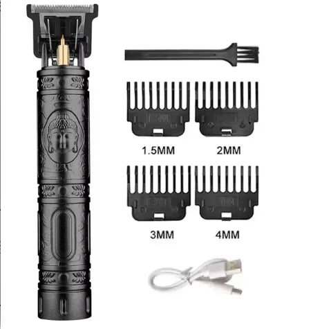 Professional Hair Clipper Cordless Electric Hair Trimmer For Men USB Rechargeable