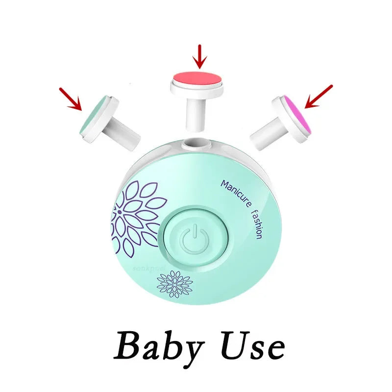 Baby Electric Nail Trimmer & Polisher