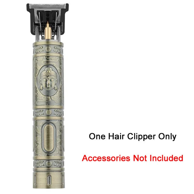 Professional Hair Clipper Cordless Electric Hair Trimmer For Men USB Rechargeable
