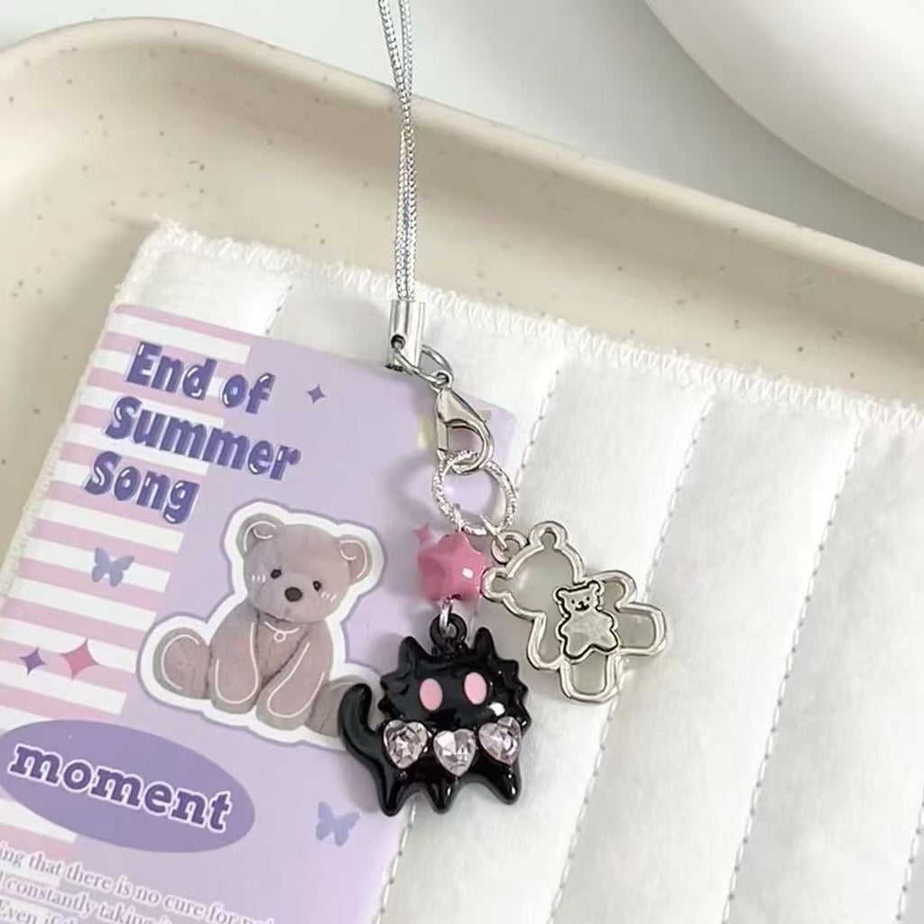 Beaded Pendant Keychain Bag Charm