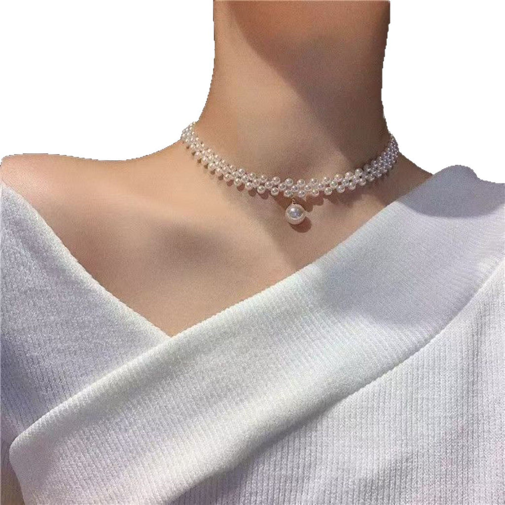 Clavicle Chain Elegant Hepburn-style High-end Fashionable Necklace